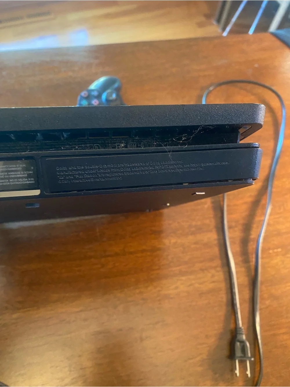 Sony Black PlayStation 4 Slim Console with Black Controller